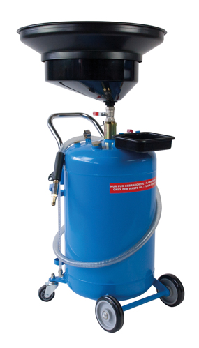 [50017RAPID] Altölaufnehmer, Druckentleerung, 80 Ltr.