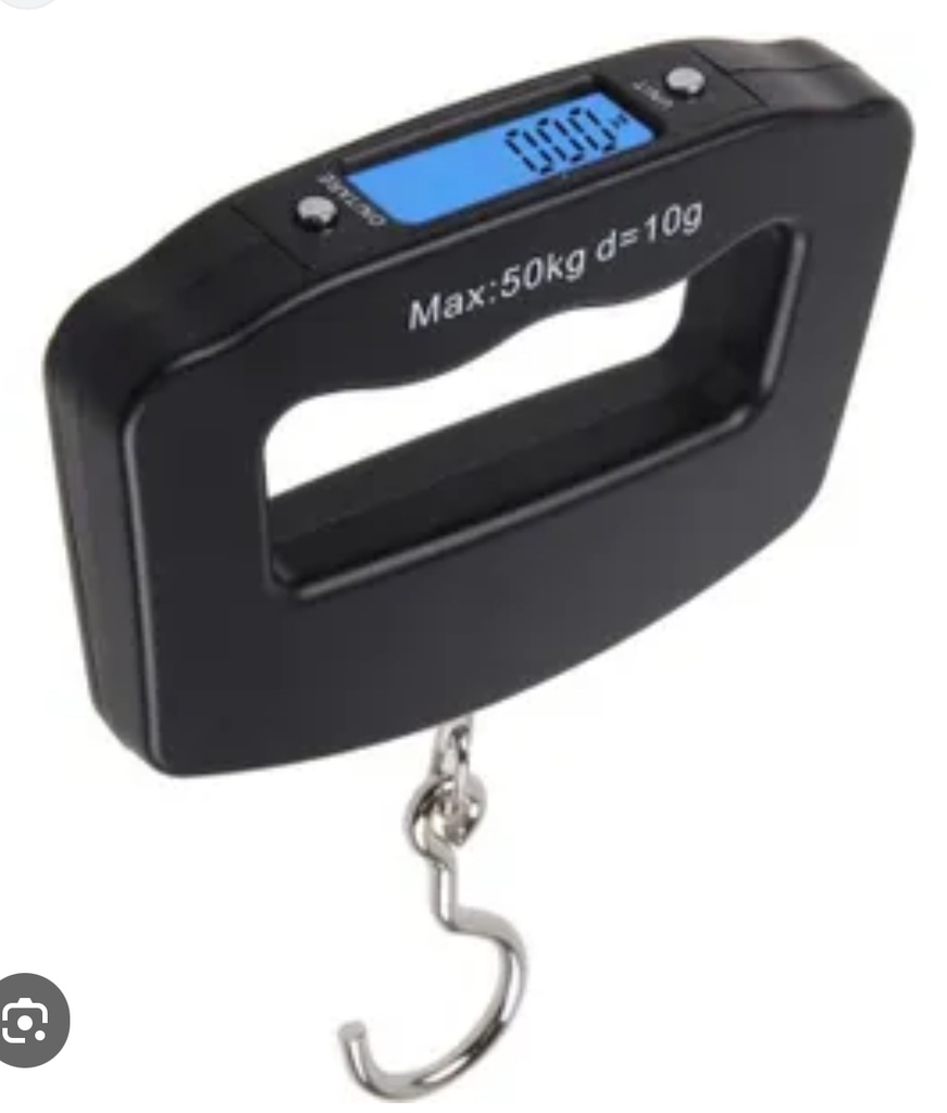 [⚠Déstockage] Peson électronique 50 kg affichage haut
