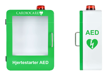 [CC-M9] ARMOIRE AVEC ALARM POUR DEFIBRILLATEUR 420x320x125 mm