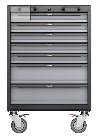 [V6000-031] VIGOR - Armoire inférieure ∙ à 5 tiroirs ∙ 676 mm