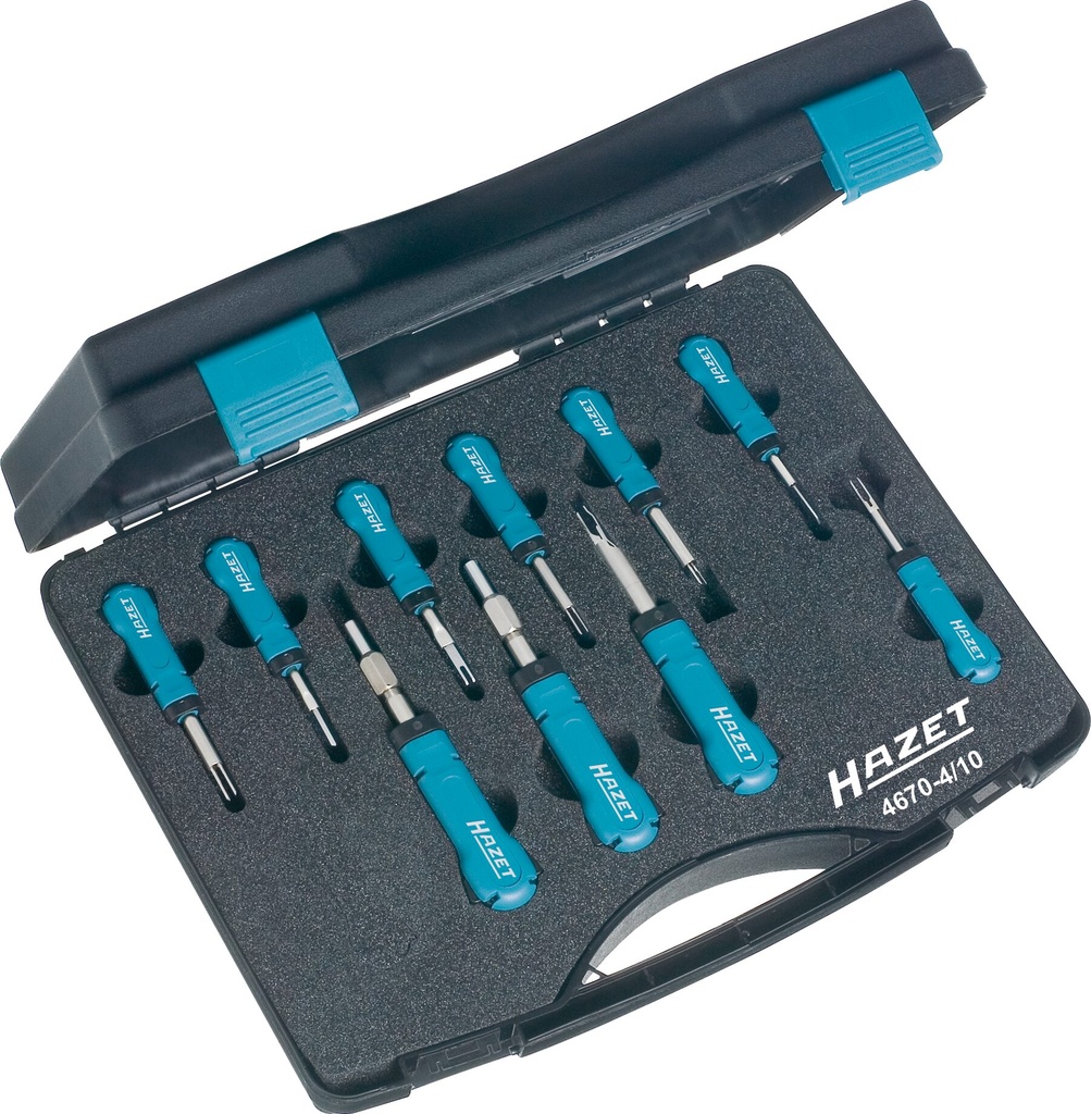 HAZET - Assortiment de déconnecteurs de câbles