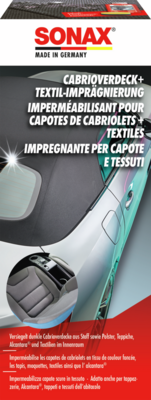 [03101410SONAX] SONAX 03101410 Impermeabilisant pour capotes de cabriolet + textiles 250ml