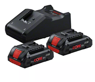 Kit de démar. ProCORE18V 2x 4,0 Ah + GAL