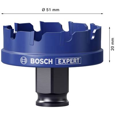 [2608900500] [⚠Déstockage] EXPERT Scie trépan Power-Change Carbide Sheet Metal 51mm