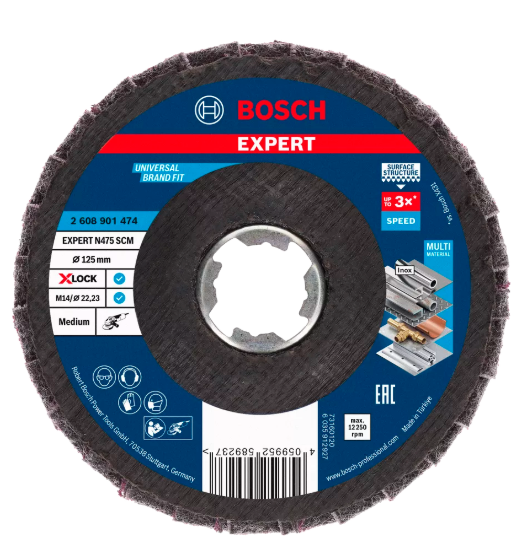 [⚠Déstockage] EXPERT X-LOCK SCM disques à lamelles medium 125mm