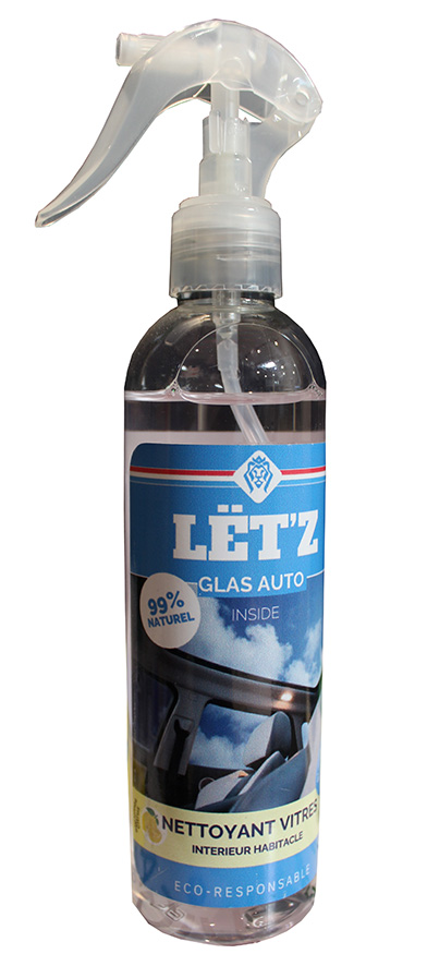 LETZ GLAS INSIDE (NETTOYANT VITRAGE) 250 ML AVEC TRIGGERS