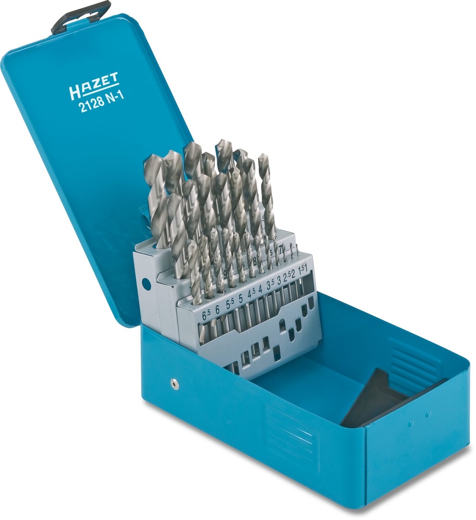 HAZET - Coffret de forets hélicoïdaux
