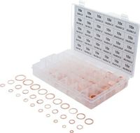 [8142BG] BGS - 8142 - Assortiment de joints d’étanchéité cuivre 300 pièces