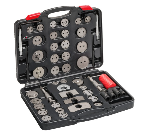 [V3760N] VIGOR - Jeu d'outils pour pistons de freins ∙ 50 pièces