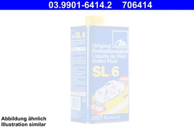 [AT706414] ATE Liquide de frein SL.6 DOT 4, 50 L