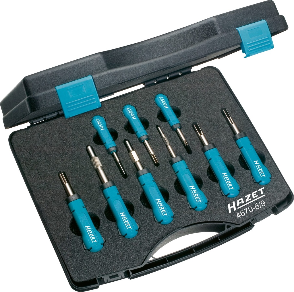 HAZET - Assortiment de déconnecteurs de câbles