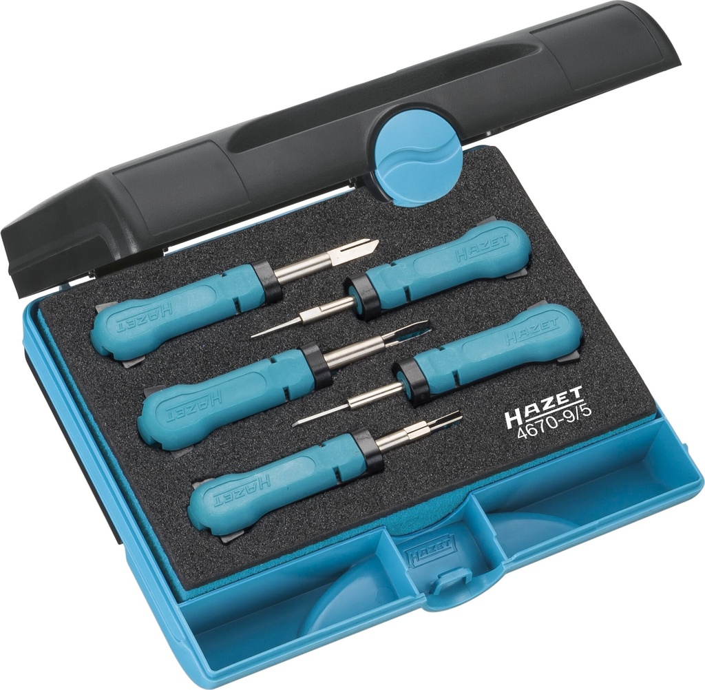 HAZET - Assortiment de déconnecteurs de câbles