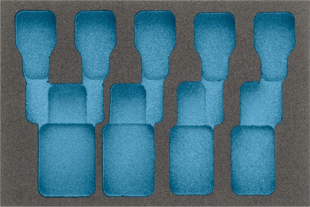 [163-270L] HAZET - Garniture en mousse souple bimatière