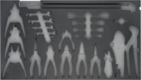 [163-319L] HAZET - Garniture en mousse souple bimatière