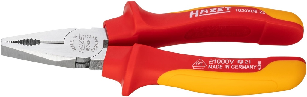 [1850VDE-22] HAZET - Pince universelle ∙ avec isolation de protection