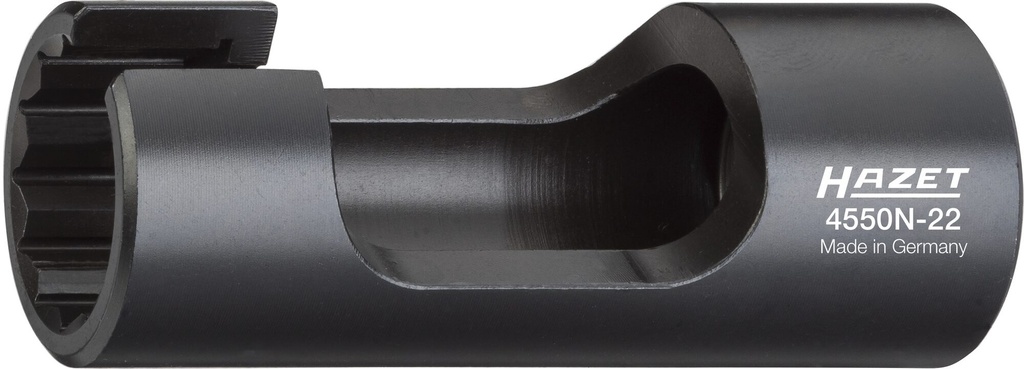 [4550N-22] HAZET - Clé pour la conduite d'injection ∙ taille 22 mm ∙ longueur : 85 mm