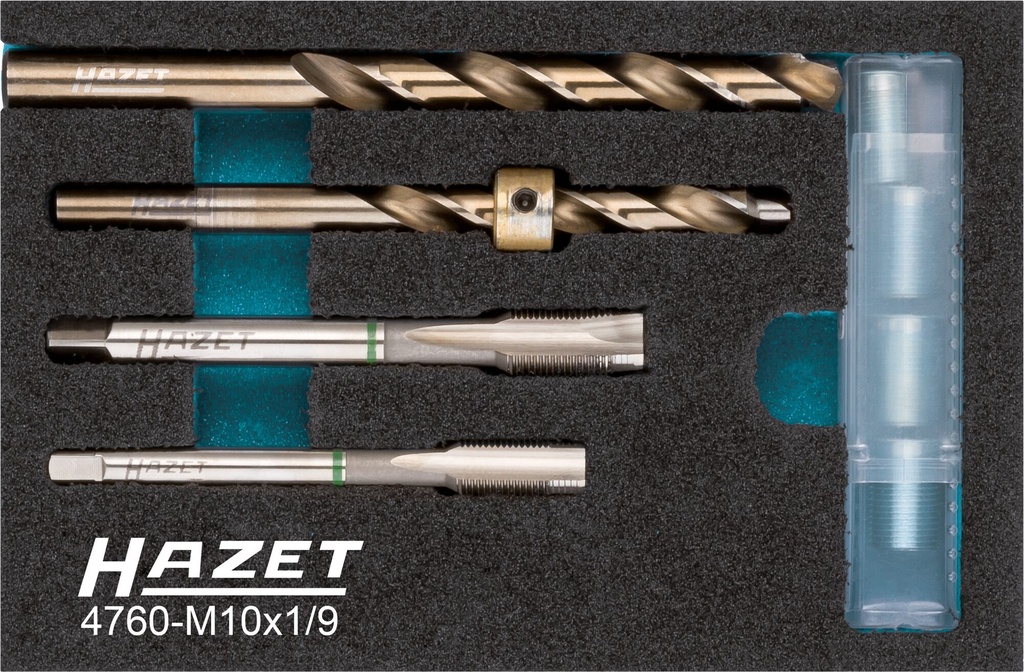 [4760-M10X1/9] HAZET - Kit de réparation des bougies de préchauffage