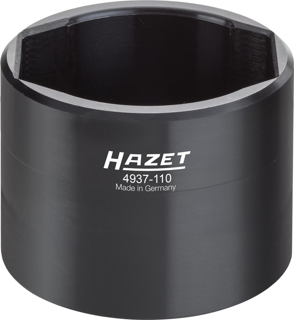 [4937-110] HAZET - Clé de capuchon de moyeu pour véhicules utilitaires,⌀ 110 mm et 120 mm pour capuchon de moyeu BPW plat et ovale