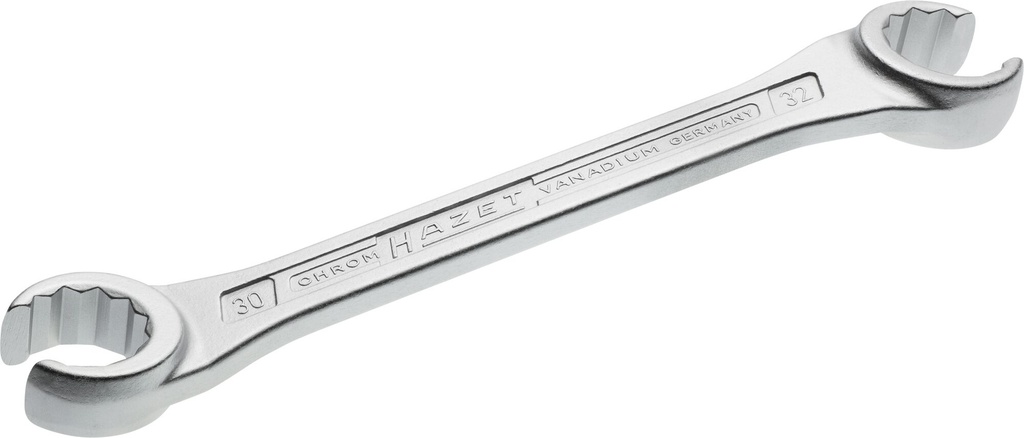 [612-30X32] HAZET - Clé polygonale double ∙ ouverte