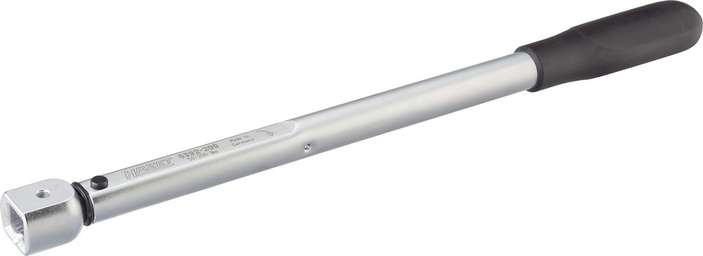 [6392-200V] HAZET - Clé dynamométrique ∙ précision ± 2 % ∙ 50–320 Nm