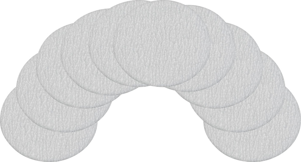 [9033-5-01/10] HAZET - Feuilles abrasives de rechange ∙ grain 320 ∙ ⌀ 50 mm