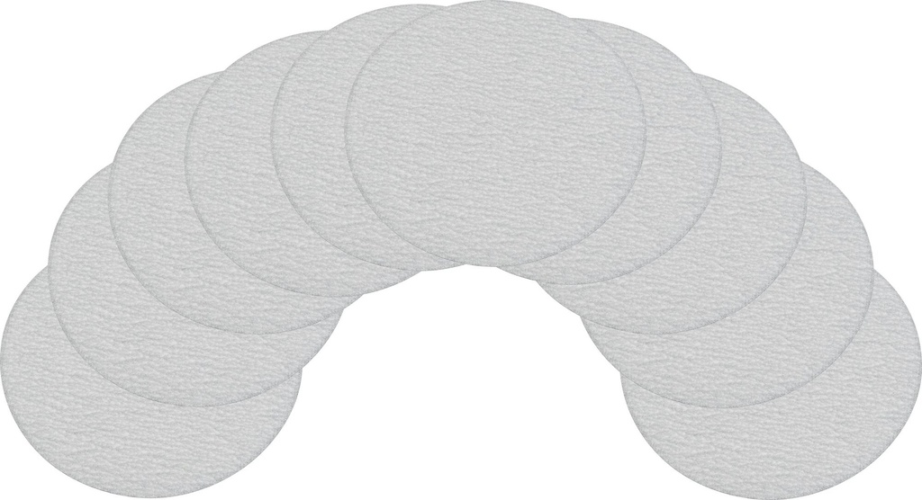 [9033-5-04/10] HAZET - Feuilles abrasives (de rechange) ∙ grain 320 ∙ ⌀ 76,2 mm