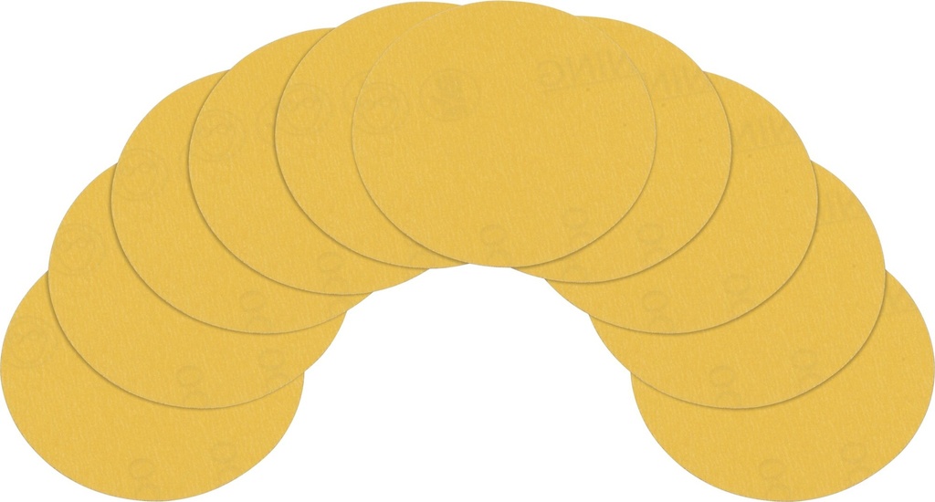 [9033-5-05/10] HAZET - Feuilles abrasives de rechange ∙ grain 400 ∙ ⌀ 76,2 mm
