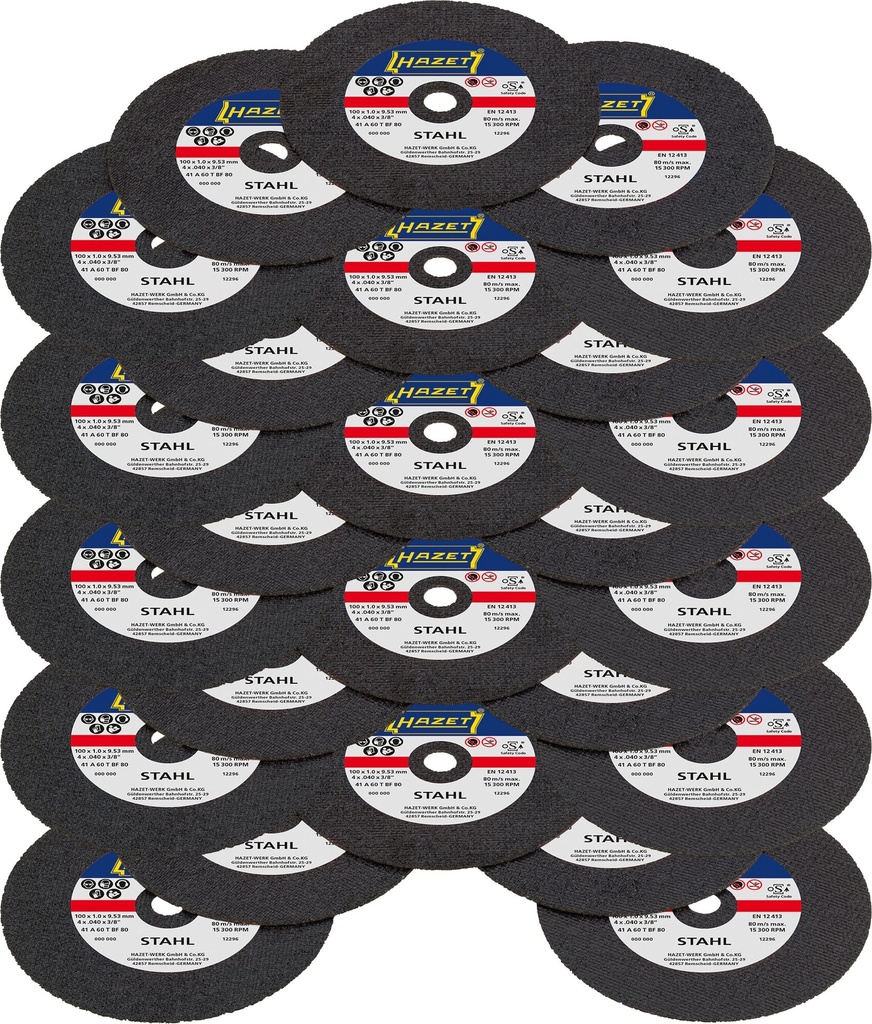 HAZET - Jeu de disques à tronçonner