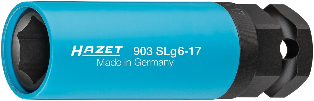 [903SLG6-17] HAZET - Douille à chocs ∙ 6 pans ∙ taille 17 mm ∙ longueur : 85 mm