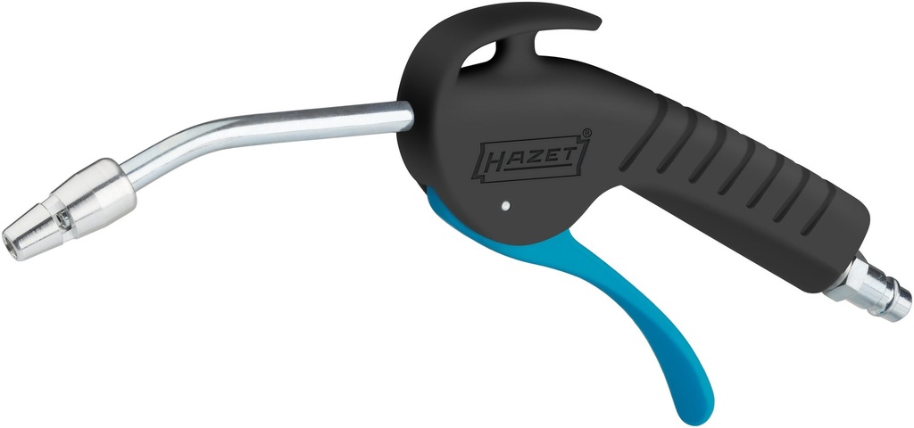 [9040P-4] HAZET - Pistolet de soufflage ∙ 100 mm · avec buse Venturi et tube courbé ∙ longueur : 265 mm