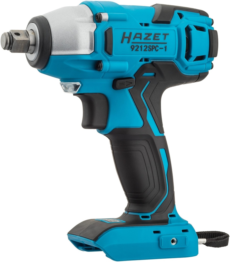 [9212SPC-010] HAZET Clé à chocs sans fil ∙ 18 volts 9212SPC-010 ∙ Couple de desserrage maximal [Nm]: 260 Nm ∙ Carré massif 1/2 pouce (12,5 mm)