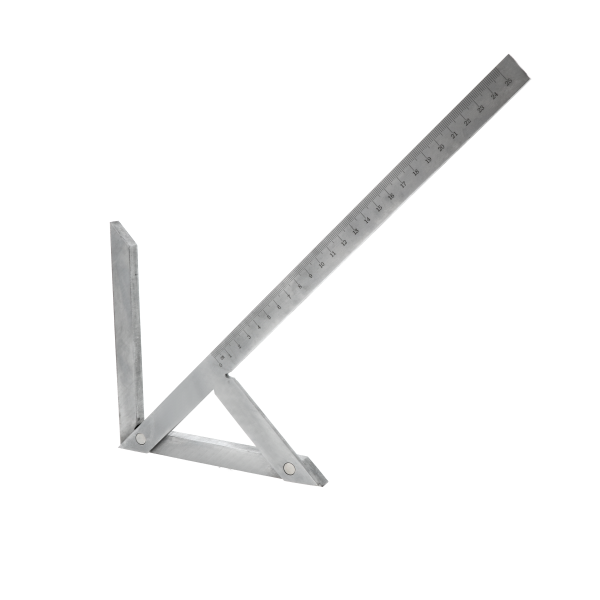 [138814] WILMART - Equerre à centrer - pour Ø 230 mm- lg 250*160mm 