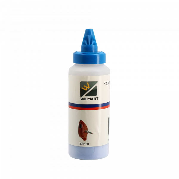 WILMART - Biberon de poudre bleu 100 g 