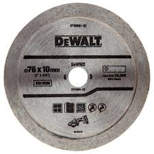 [⚠Déstockage] DEWALT - DISQUE DIAMANT POUR CARRELAGE, Ø76X20MM
