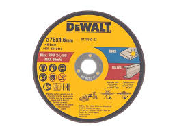 [⚠Déstockage] DEWALT - DISQUE À TRONÇONNER MÉTAL 76 X 1.0 X 20.0MM