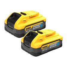 [⚠Déstockage] DEWALT DCBP518H2-XJ 18V XR batterie POWERSTACK 5.0Ah (2x)