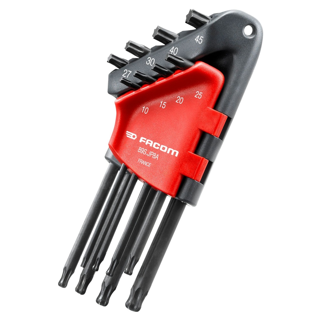 FACOM 89S.JP8A JEU ETUI 8 CLES TORX SPHERIQ