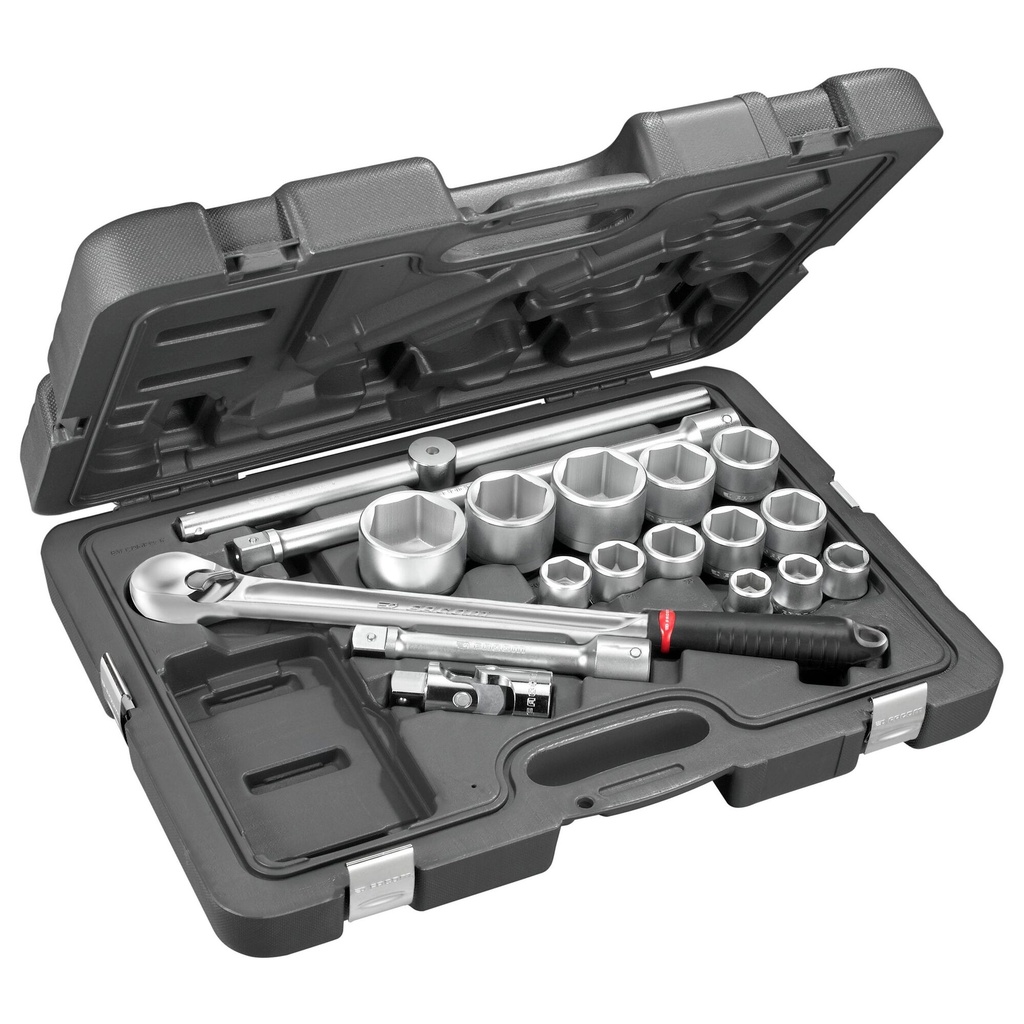 [⚠Déstockage] FACOM KL.500PB COFFRET 3/4 DOUILLES 6P + CLIQ