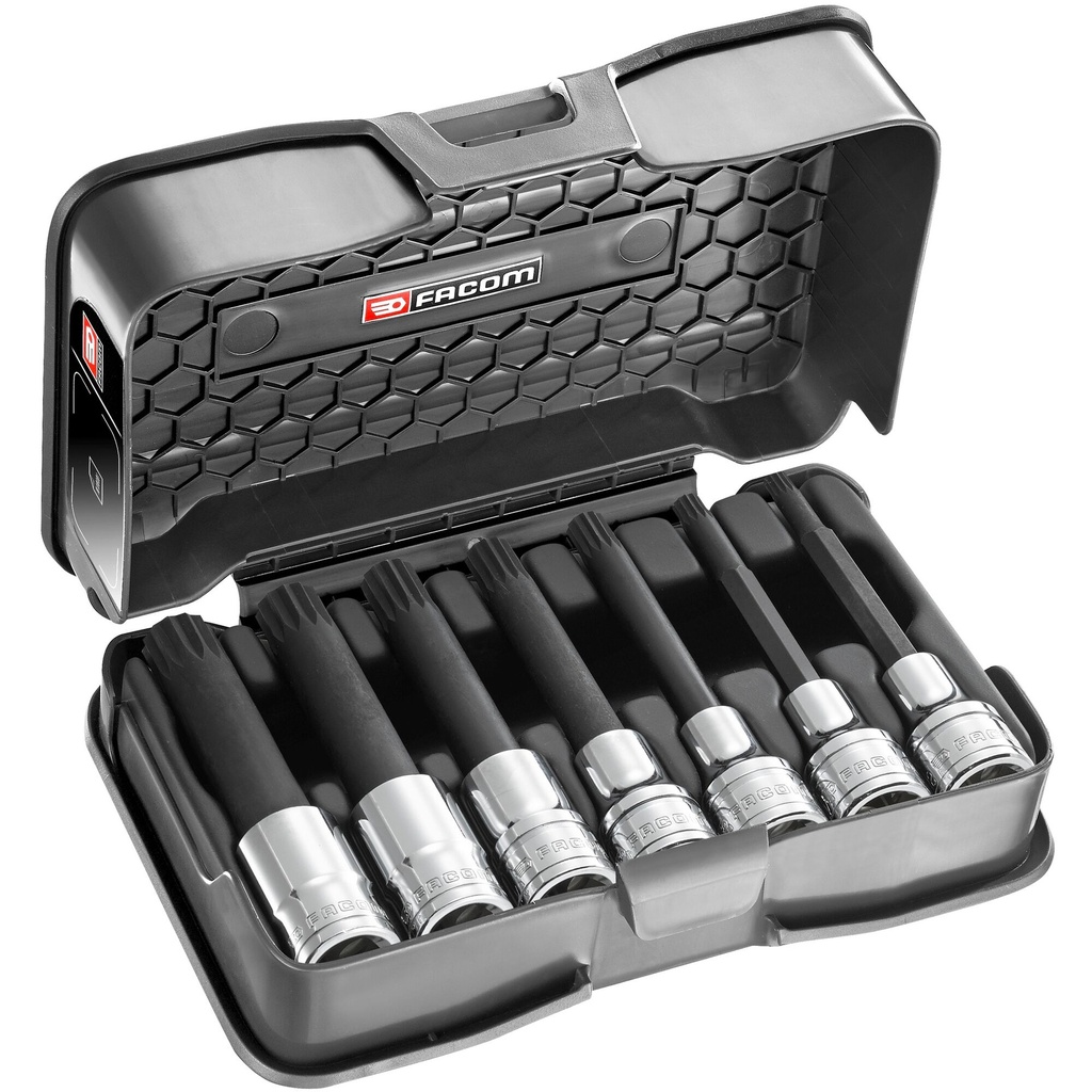 FACOM SVL.J7APB COFFRET DOUIL-TVS 1/2' XZN LONG M6-M18