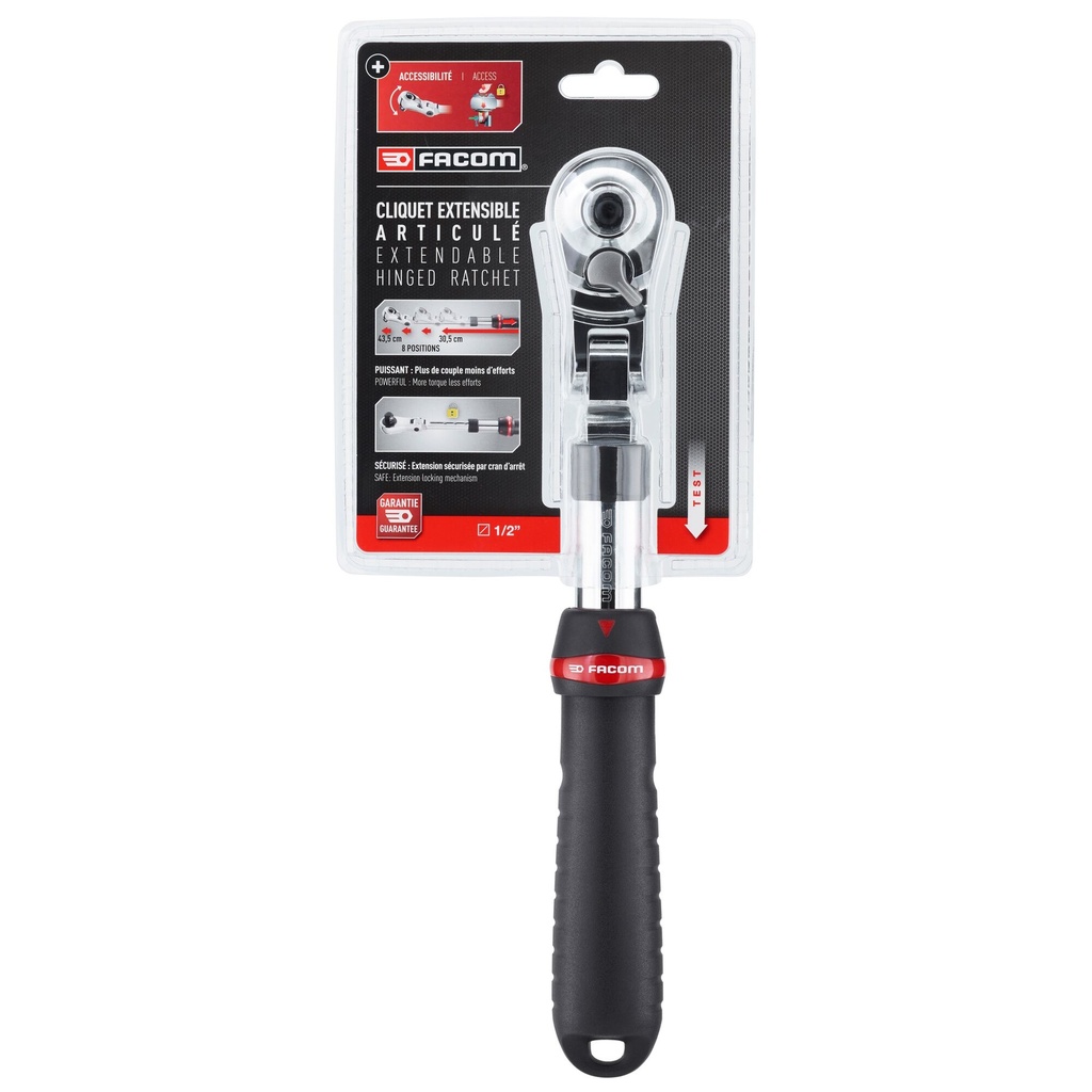 FACOM SXL.171PB CLIQUET 1/2 EXTENSIBLE FLEX