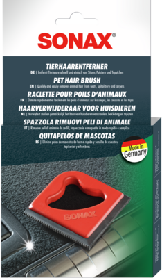 SONAX 04978000 Raclette pour poils d'animaux