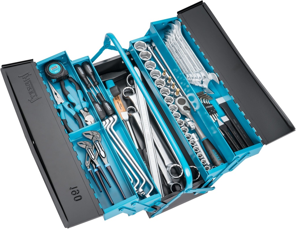 HAZET - Caisse métallique à outils ∙ avec assortiment