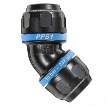 [⚠Déstockage] PPS1 4C20 - Coude égal aluminium 45° pour tubes Ø 20 PREVOST