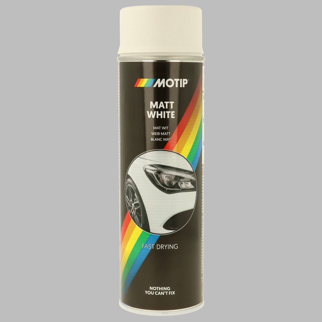 [04002MOTIP] SPRAY BLANC MAT 500ML (PIECE)