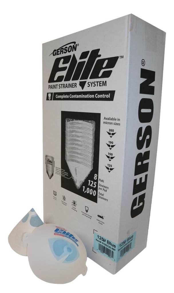 [11016INP] FILTRE PEINTURE 125 MICRONS (BLEU) (PIECE)