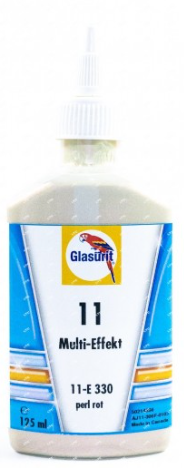 [11E3300.125] [⚠Déstockage] GLASURIT - MULTI EFFEKT L11 PERL ROT (BIDON)