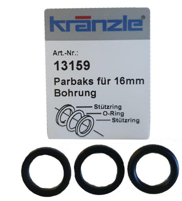 [13159KRANZLE] 13159 Parbaks pour trou de 16 mm  1 O-RING 2 RONDELLE KRAENZLE (JEU)