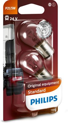 [13499B2] Philips P21/5W 24V 21/5W BAY15d