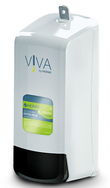 Herwe 150010 Spender VIVA 1000 ml MANUELL mit HERWE Logo