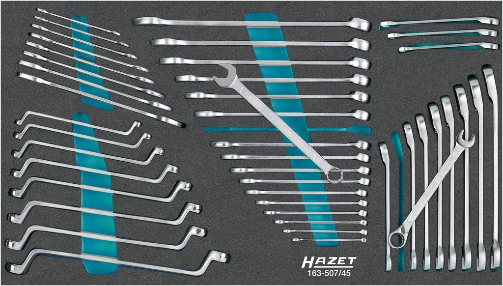 [163-507/45] HAZET - Jeu de clés de serrage